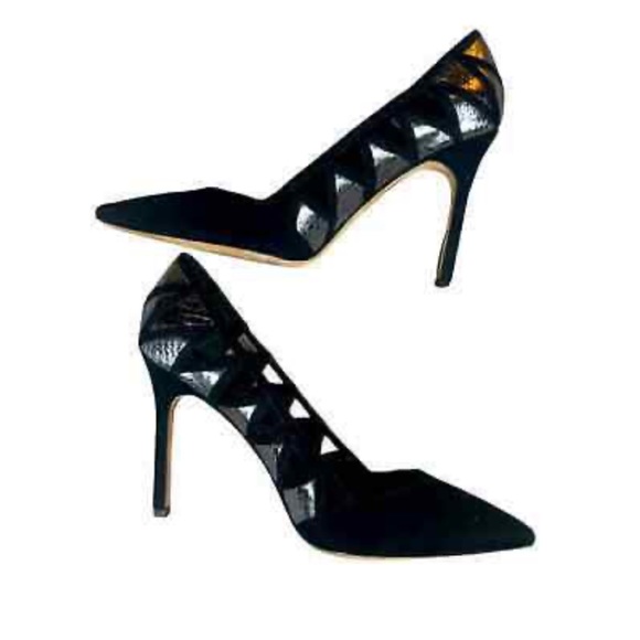 Brian Atwood Shoes - Brian Atwood, Nicolette suede pumps